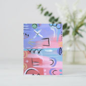 Pastel Mind Set Briefkaart (Staand voorkant)