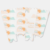 Pastel Minimal Baby shower Bedankdoosjes (Ongevouwen)