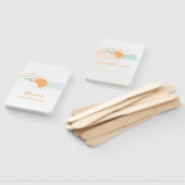 Pastel Minimal Baby shower Handwaaier (Niet-gemonteerd)