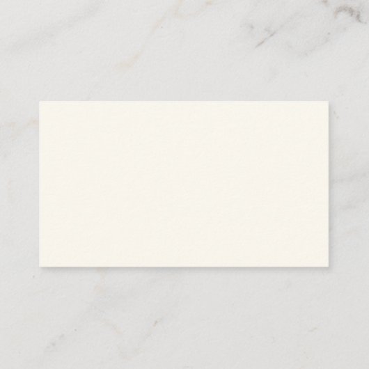 Pastel Minimal Basic Appointment Card Afsprakenkaartje (Achterkant)