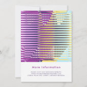 Pastel Minimal Pastel Passie Uitnodigingen Lineair (Voorkant)