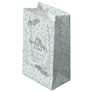 Pastel Mint Bats Spooky Schattige Klein Cadeauzakje