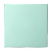 Pastel Mint Blauw Effen Kleur | Klassiek | Elegant Tegeltje (Voorkant)