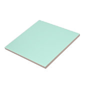 Pastel Mint Blauw Effen Kleur | Klassiek | Elegant Tegeltje (Zijkant)