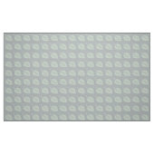 Pastel Mint Gray Leaf Patroon Stof (Fat Quarter)