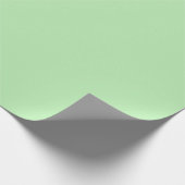 Pastel Mint Green Gift Cadeaupapier (Hoek)