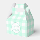 Pastel Mint Green Happy Paast Patroon Bedankdoosjes (Voorkant Zijde)