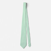 Pastel Mint Green Speckle Pattered Necktie Stropdas (Voorkant)