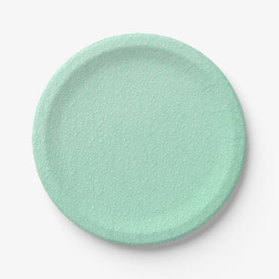 Pastel Mint Green Trendy Colors Papieren Bordje