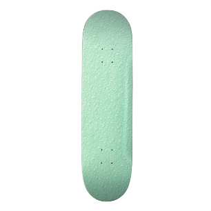 Pastel Mint Green Trendy Colors Skateboard