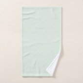 Pastel Mint Groen Effen Kleur Bad Handdoek (Handdoek)