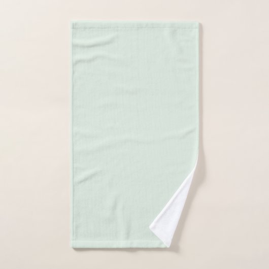 Pastel Mint Groen Effen Kleur Bad Handdoek (Handdoek)