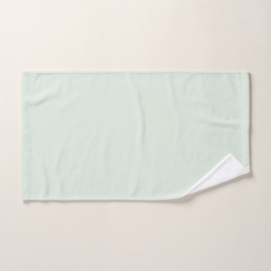 Pastel Mint Groen Effen Kleur Bad Handdoek (Handdoek)