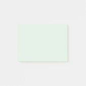 Pastel Mint Groen Effen Kleur Post-it® Notes (Voorkant)