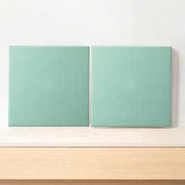 Pastel Mint Groen Minimalistische Lente & Zomer De Tegeltje
