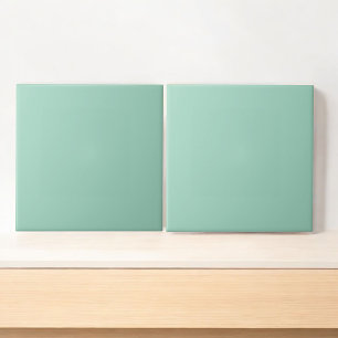 Pastel Mint Groen Minimalistische Lente & Zomer De Tegeltje