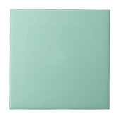 Pastel Mint Groen Minimalistische Lente & Zomer De Tegeltje (Voorkant)