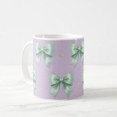 Pastel Mint Lintjespatroon Koffiemok (Voorkant links)
