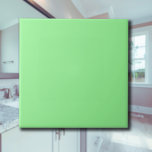 Pastel Mint Solid Color | Klassiek | Elegant Tegeltje<br><div class="desc">Pastel Mint Solid Color | Klassiek | Elegant | Trendy | Stijlvol | Cadeau</div>