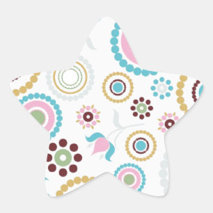 Pastel Mod Ster Sticker