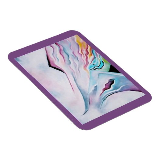  pastel Modern Art Kitchen Magnet Magneet (Rechterzijde)