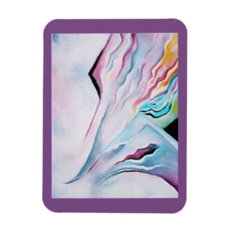 pastel Modern Art Kitchen Magnet Magneet