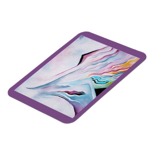  pastel Modern Art Kitchen Magnet Magneet (Linkerzijde)