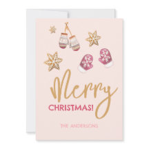 Pastel Modern Kerst Patroon