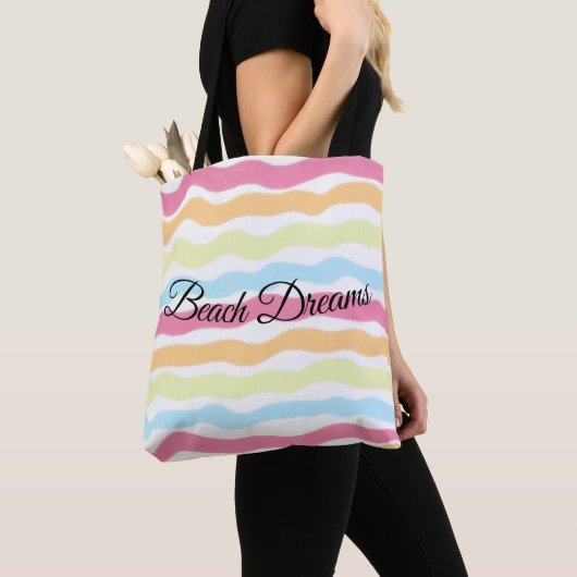 Pastel modern tote bag (Dichtbij)