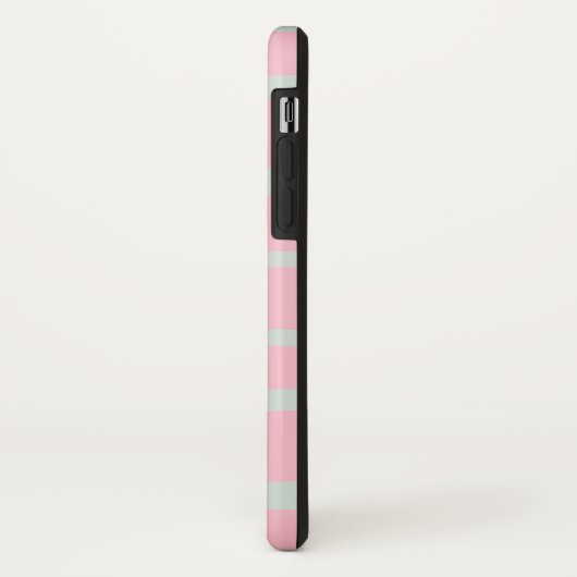 pastel modern wave strepen monogram Case-Mate iPhone case (Achterkant/links)