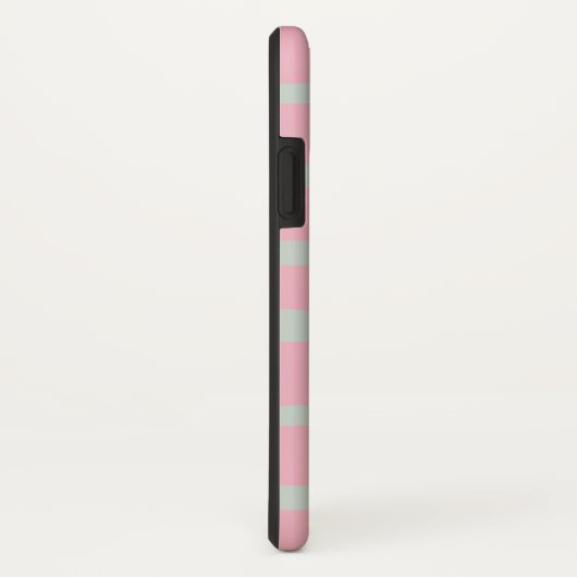 pastel modern wave strepen monogram Case-Mate iPhone case (Achterkant / rechts)