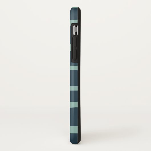 pastel modern wave strepen monogram Case-Mate iPhone case (Achterkant/links)