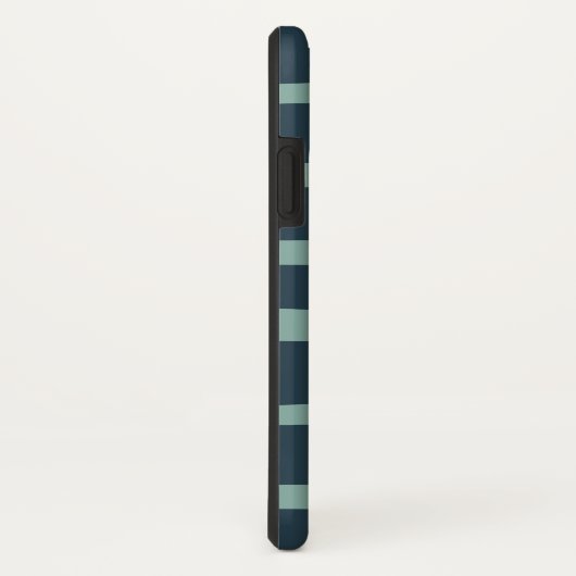 pastel modern wave strepen monogram Case-Mate iPhone case (Achterkant / rechts)