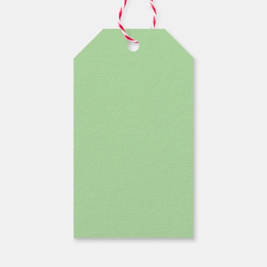 Pastel Moderne kerstboom Cadeaulabel (Achterkant)