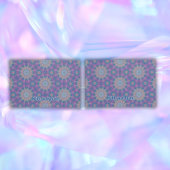 Pastel Moeder van Parel Patroon Naam Monogram | Kussensloop