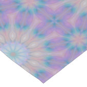 Pastel Moeder van Parel Patroon Naam Monogram | Medium Tafelloper (Hoek)