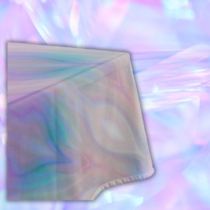 Pastel Moeder van Parel Patroon Naam Monogram Tafelkleed