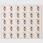 pastel-Moederdag-papier | Bedankt voor uw aandacht Cadeaupapier (Vlak)