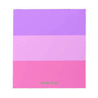 Pastel Mooie Lente Kleuren Aangepast  Notitieblok