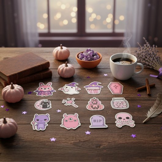 Pastel Moonlight Magic Sticker Pack 