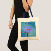 "Pastel Morning" Water Lily Custom Budget Tas (Voorkant (product))