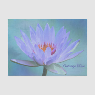 "Pastel Morning" Water Lily Tissue Papier Gift Wra