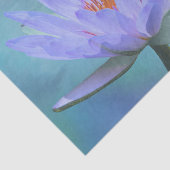 "Pastel Morning" Water Lily Tissue Papier Gift Wra (Detail)