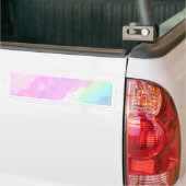 Pastel Mosaic Bumpersticker (Op Truck)