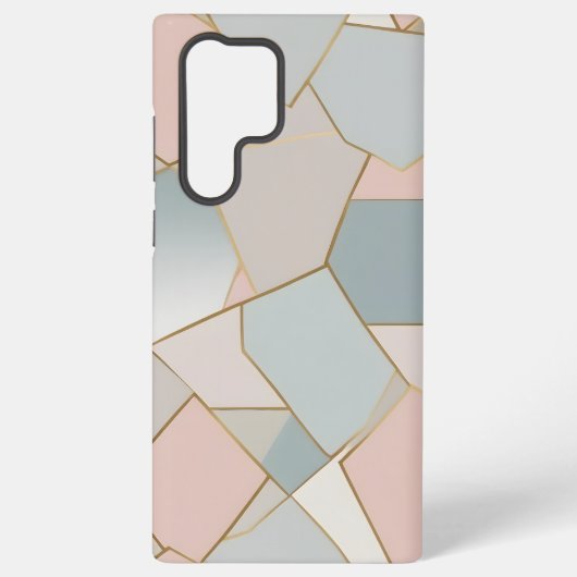 Pastel Mosaic Dream Hoesje Samsung Galaxy Hoesje (Achterkant)