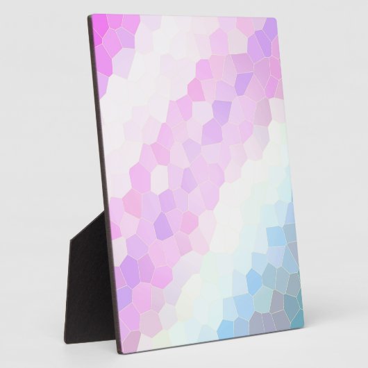 Pastel Mosaic Fotoplaat (Zijkant)