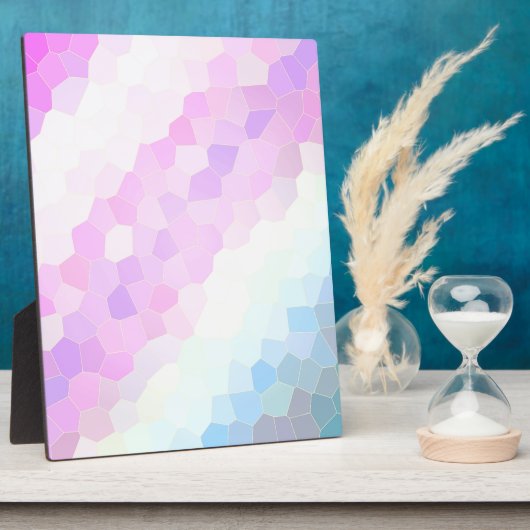 Pastel Mosaic Fotoplaat (Zijkant)