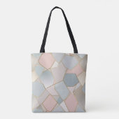 Pastel Mosaic Luxury Tas (Achterkant)