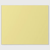 Pastel Mosterdgeel? Inpakpapier (Vlak)