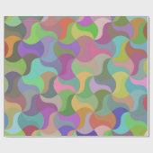 pastel mozaïek inpakpapier (Vlak)